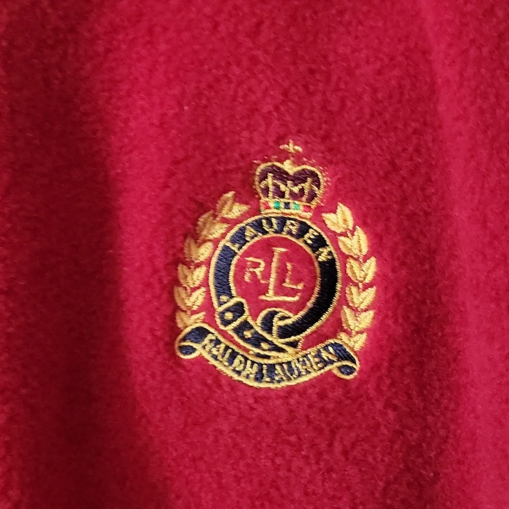 Ralph Lauren pullover, PM, Red (deep poppy), NWT - Picture 2 of 7